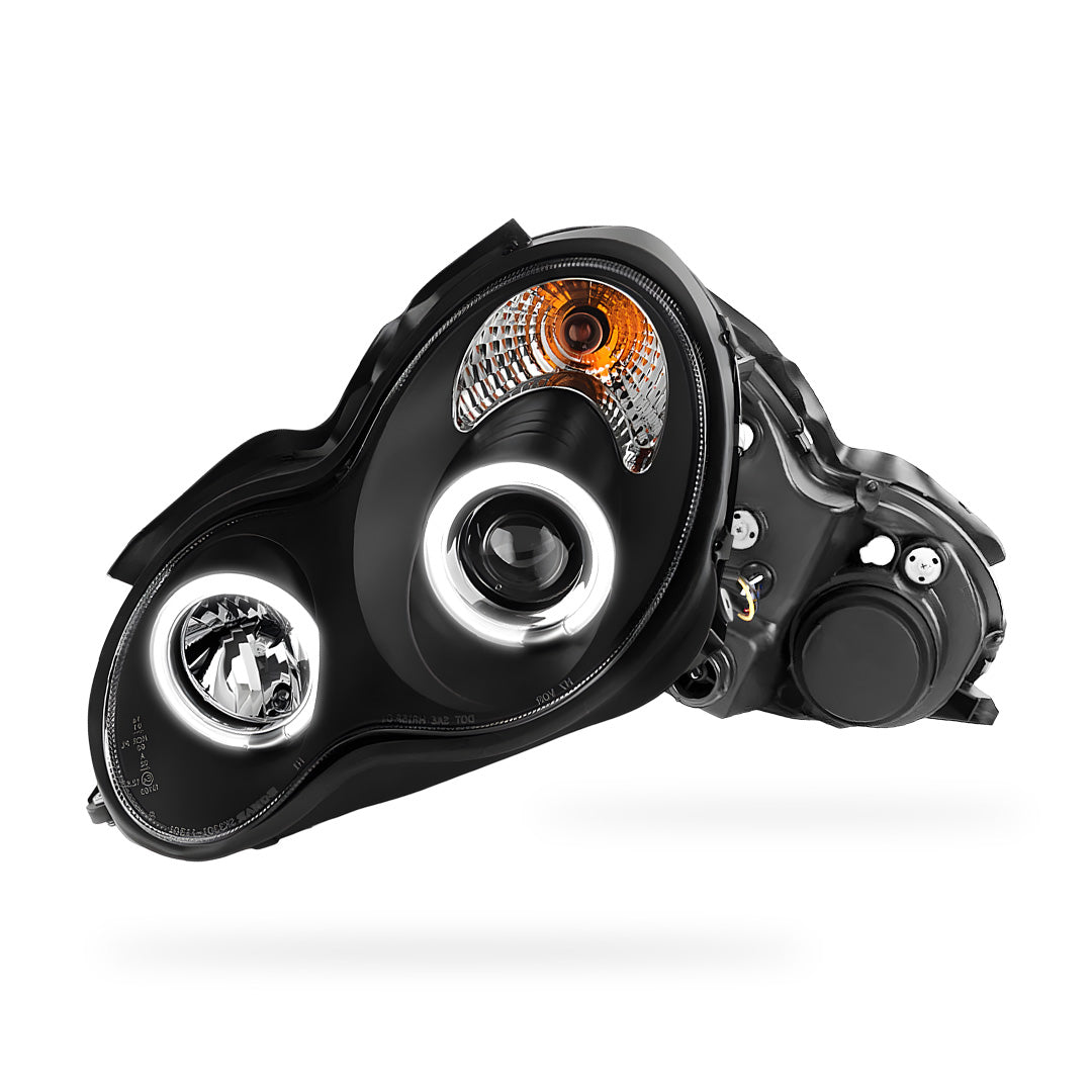 Mercedes-Benz C-Class W203 Sedan / Wagon (2000 - 2007) Projector Headlights LH + RH