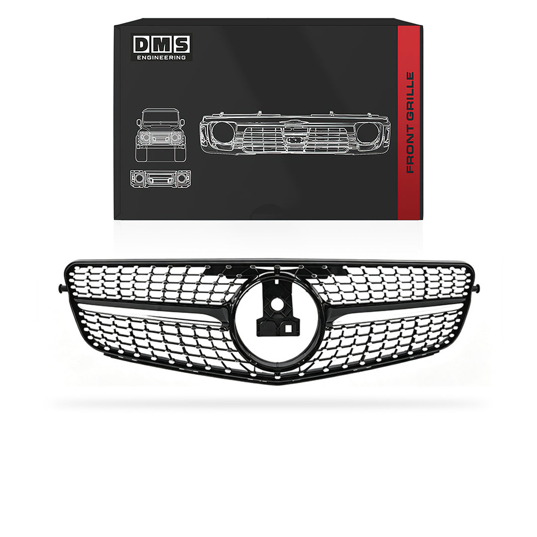 Mercedes-Benz C-Class W204 / C204 (2007 - 2014) C43 AMG Star Style Front Bumper bar Grille