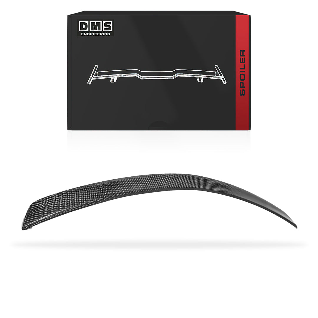 Mercedes-Benz C-Class W204 / C204 (2011 - 2014) C63 AMG Style Carbon Fiber Rear Trunk Lip Spoiler