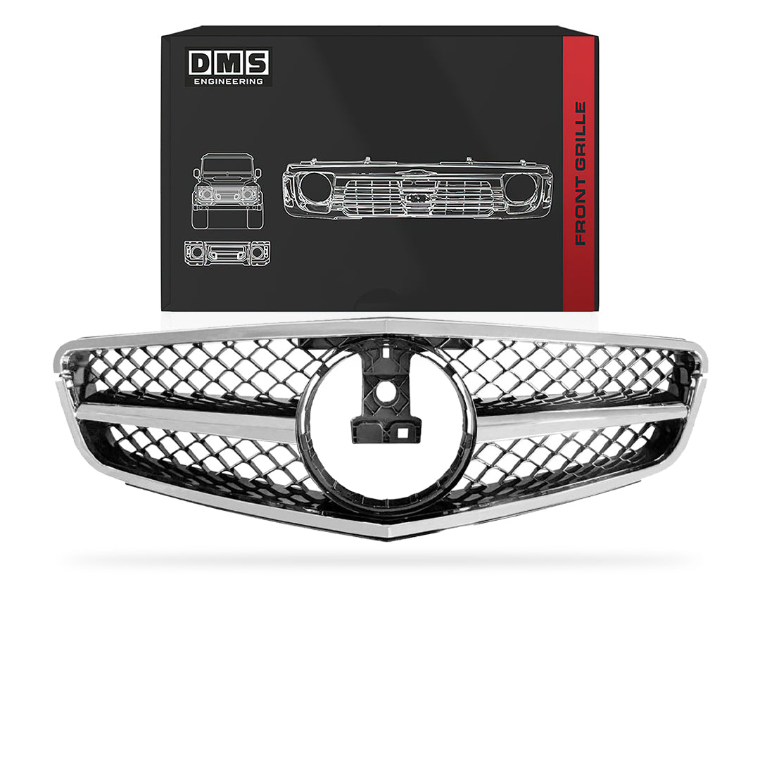 Mercedes-Benz C-Class W204 (2007 - 2009) Silver Grille