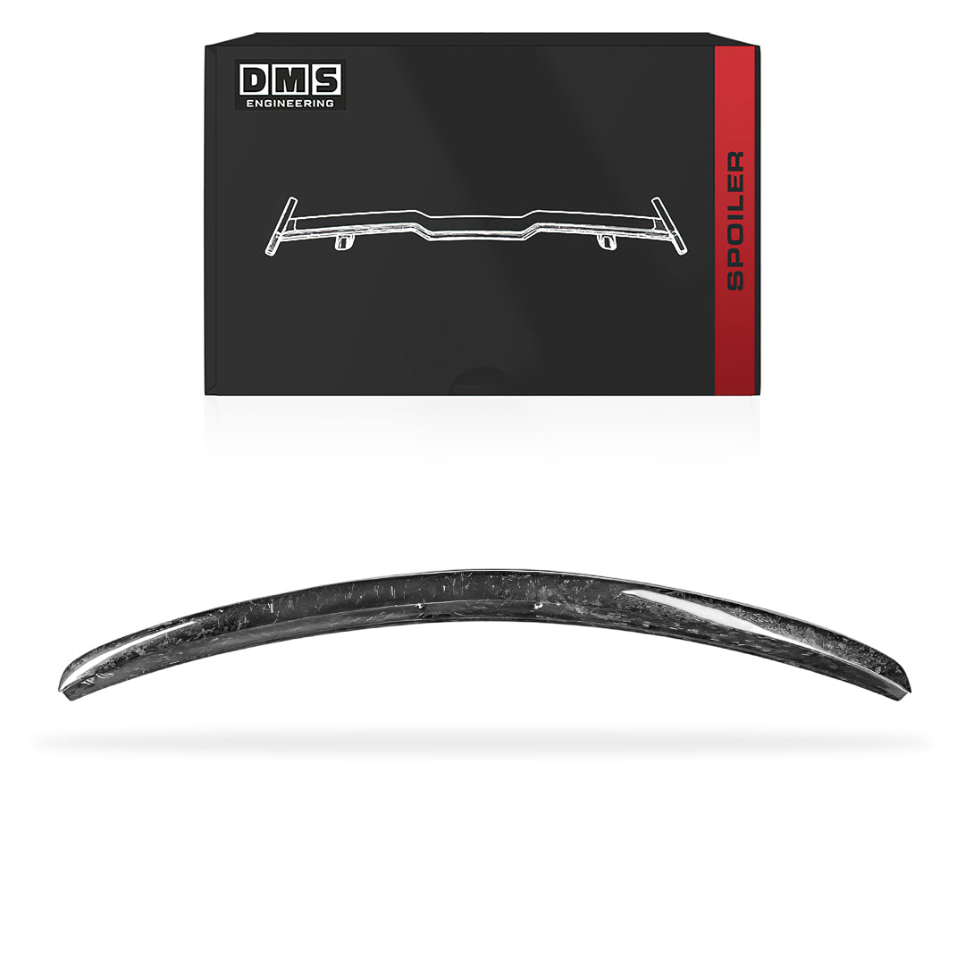 Mercedes-Benz C-Class W204 (2007 - 2014) Marble forged Carbon Fiber C63 AMG Style Rear Trunk Lip Spoiler