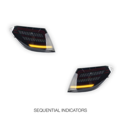 Mercedes-Benz C-Class W204 (2007 - 2014) Smoked Tail Lights LH + RH