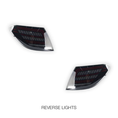 Mercedes-Benz C-Class W204 (2007 - 2014) Smoked Tail Lights LH + RH