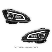 Mercedes-Benz C-Class W204 (2008- 2011) Xenon Laser LED DRL Projector Headlights LH + RH