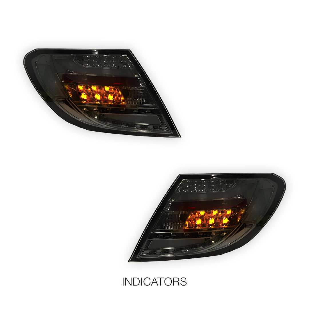 Mercedes-Benz C-Class W204 (2011 - 2014) Smoked Full LED Tail Light LH + RH
