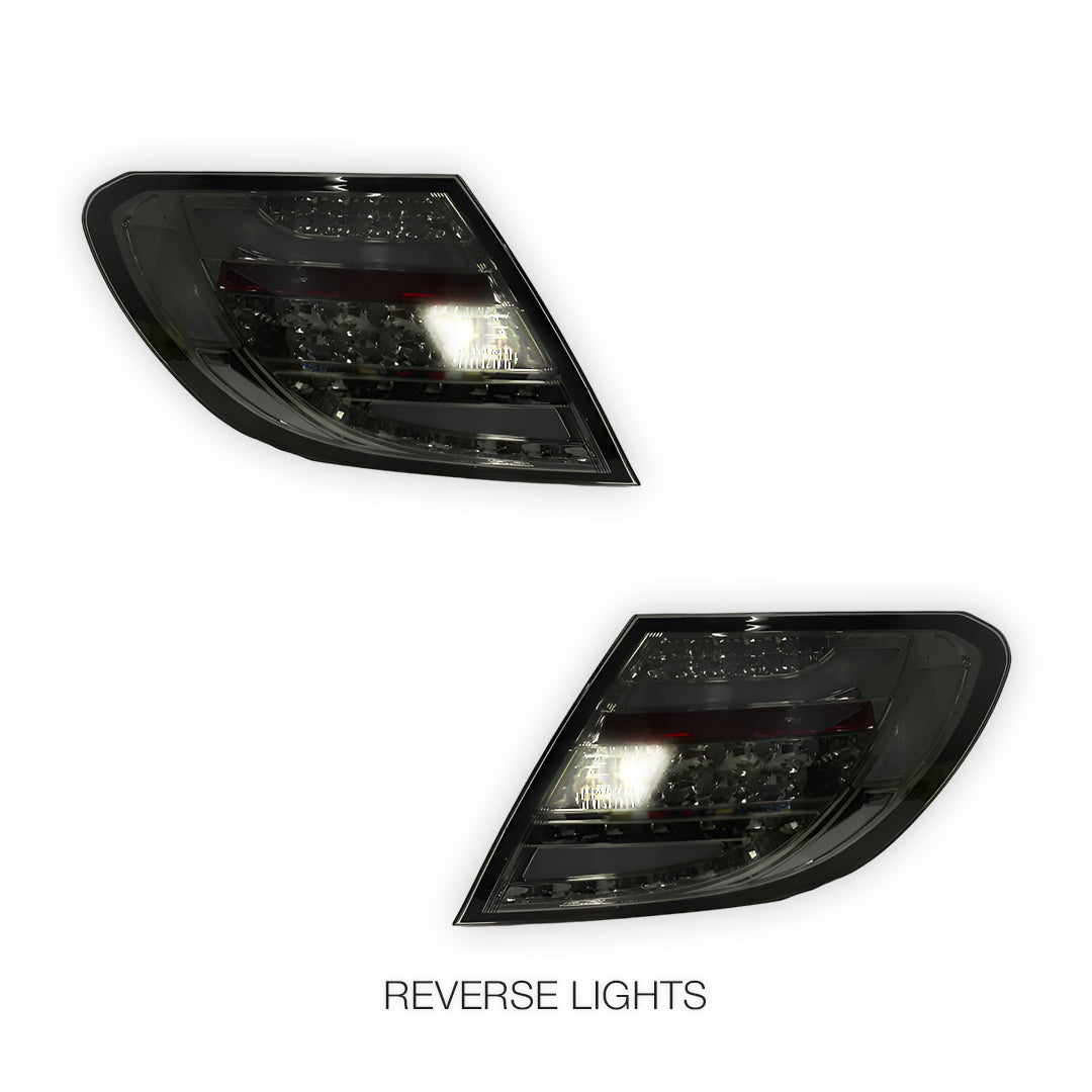 Mercedes-Benz C-Class W204 (2011 - 2014) Smoked Full LED Tail Light LH + RH