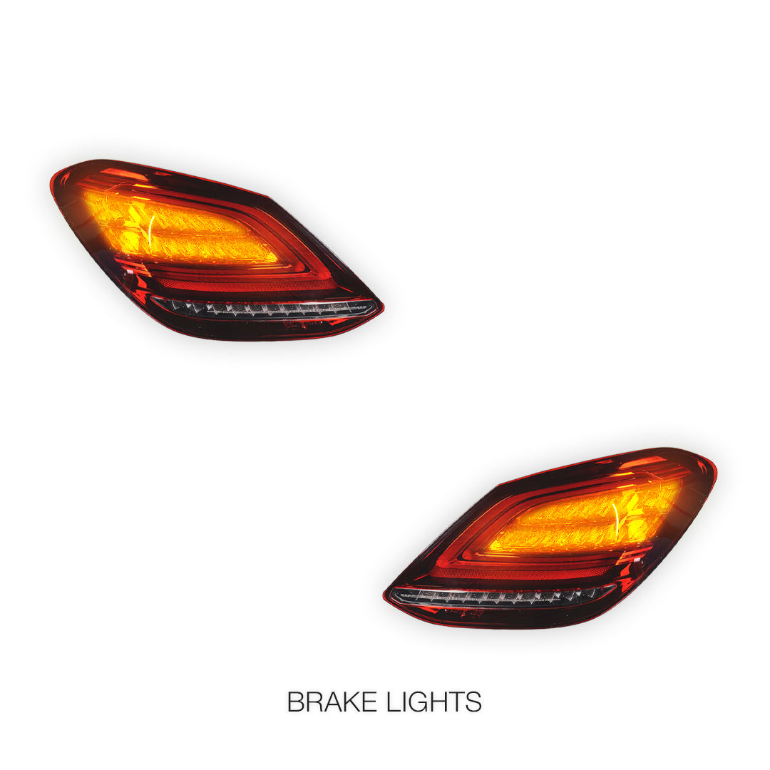 Mercedes-Benz C-Class W205 (2018 - 2021) Tail Light LH + RH