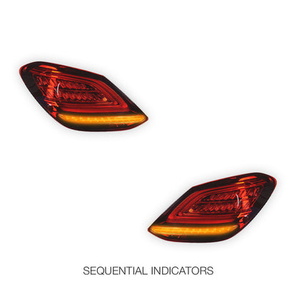 Mercedes-Benz C-Class W205 (2018 - 2021) Tail Light LH + RH