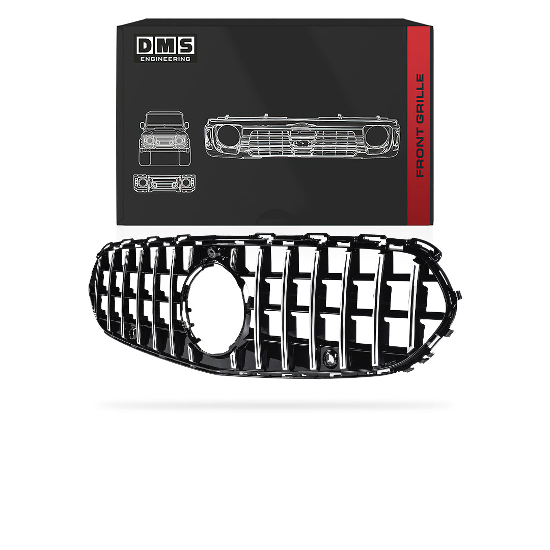 Mercedes-Benz C-Class W206 (2022 - 2025) Gloss Black / Chrome Black C63 Style Grille