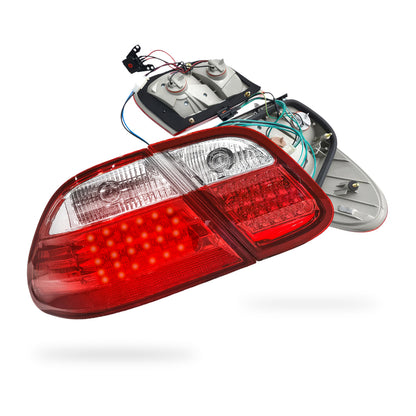 Mercedes-Benz CLK-Class A208 / C208 (1997 - 2002) Full Smoked LED Tail Light LH + RH
