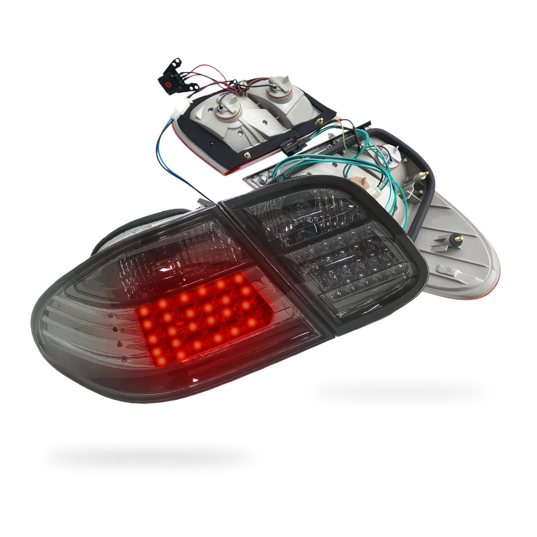 Mercedes-Benz CLK-Class A208 / C208 (1997 - 2002) Full Smoked LED Tail Light LH + RH