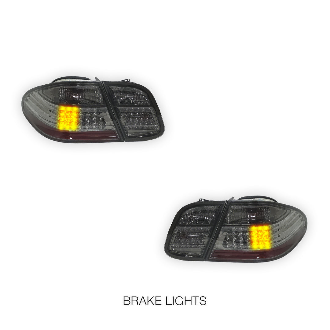 Mercedes-Benz CLK-Class A208 / C208 (1997 - 2002) Full Smoked LED Tail Light LH + RH