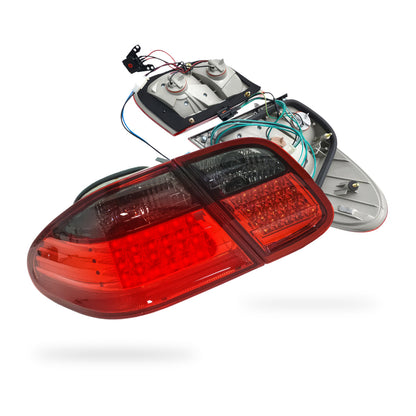 Mercedes-Benz CLK-Class A208 / C208 (1997 - 2002) Full Smoked LED Tail Light LH + RH