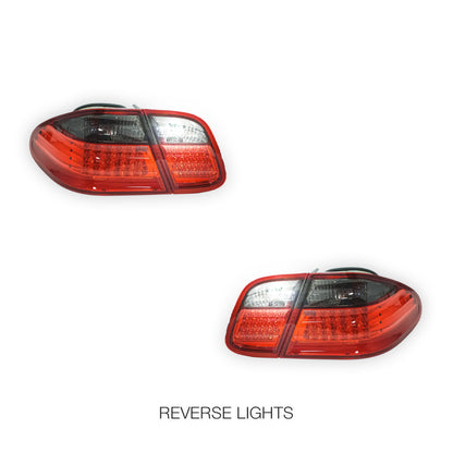 Mercedes-Benz CLK-Class A208 / C208 (1997 - 2002) Full Smoked LED Tail Light LH + RH