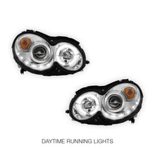 Mercedes-Benz CLK-Class W209 / C209 / A209 (2002 - 2009) LED DRL Projector Headlights LH + RH