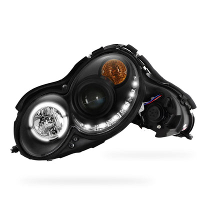Mercedes-Benz CLK-Class W209 / C209 / A209 (2002 - 2009) LED DRL Projector Headlights LH + RH