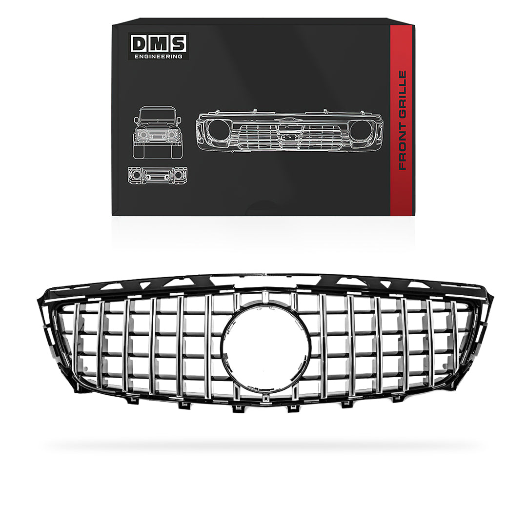Mercedes-Benz CLS-Class C218 / X218 (2011 - 2014) Chrome Black AMG Panamericana Style Grille