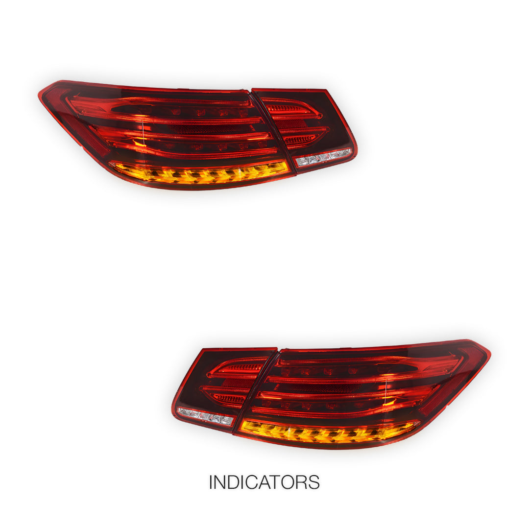 Mercedes-Benz E-Class A207 / C207 (2009 - 2016) Facelift Style Full LED Tail Lights LH + RH