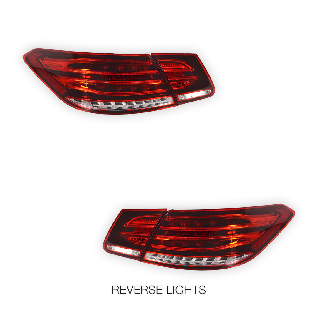 Mercedes-Benz E-Class A207 / C207 (2009 - 2016) Facelift Style Full LED Tail Lights LH + RH