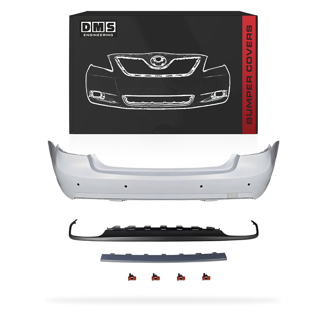 Mercedes-Benz E-Class W212 (2009 - 2013) AMG E63 Style Twin Exhaust Rear Bumper Cover Kit