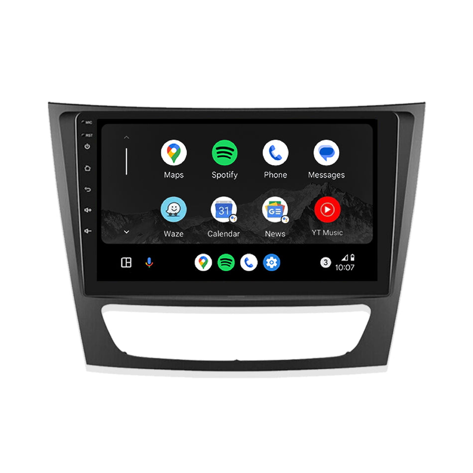 Mercedes-Benz CLS-Class W219 (2005 - 2008) 9" Wireless Android 12, 13 & 14 Head Unit for Apple CarPlay / Android Auto