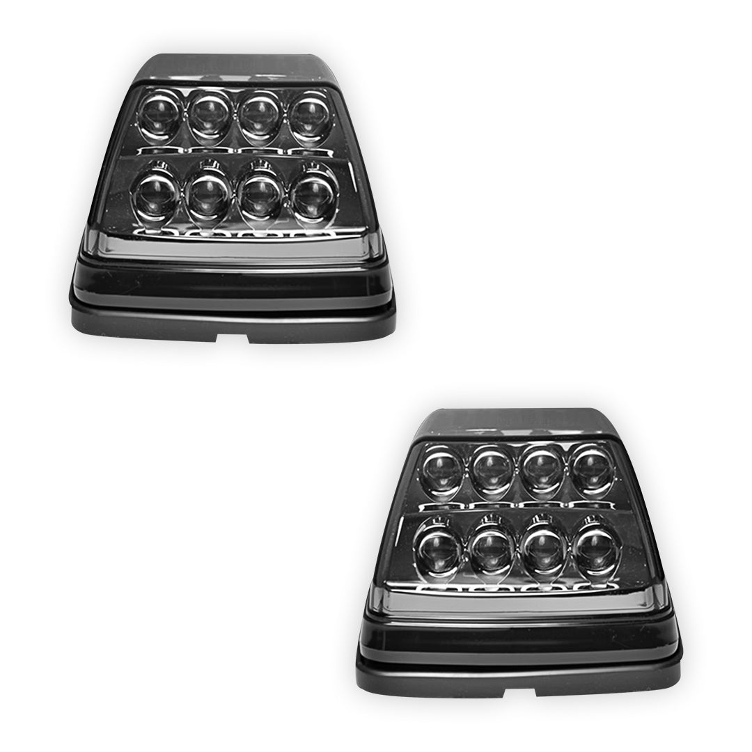 Mercedes-Benz G-Class W463 (1986 - 2018) Smoked Mansory Style Front LED Turn Signal Indicator Lights RH + LH
