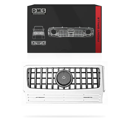 Mercedes-Benz G-Class W463 (1990 - 2018) Gloss Black / Chrome Black / Chrome White Grille