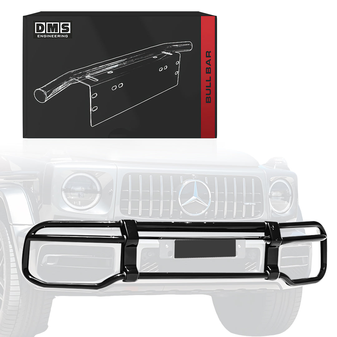 Mercedes-Benz G-Class W463 (2019 - 2024) Heavy Duty Black Steel Bull Bar