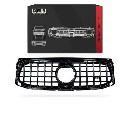Mercedes-Benz GLB-Class X247 (2020 - 2023) Gloss Black / Chrome Black GLB35 Style Grille