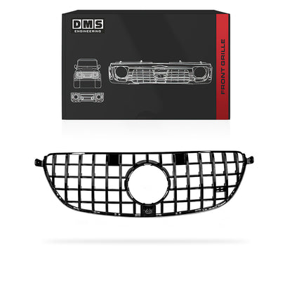 Mercedes-Benz GLE-Class C292 / W166 (2015 - 2019) Gloss Black / Chrome Black Grille