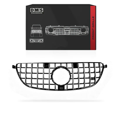 Mercedes-Benz GLE-Class C292 / W166 (2015 - 2019) Gloss Black / Chrome Black Grille
