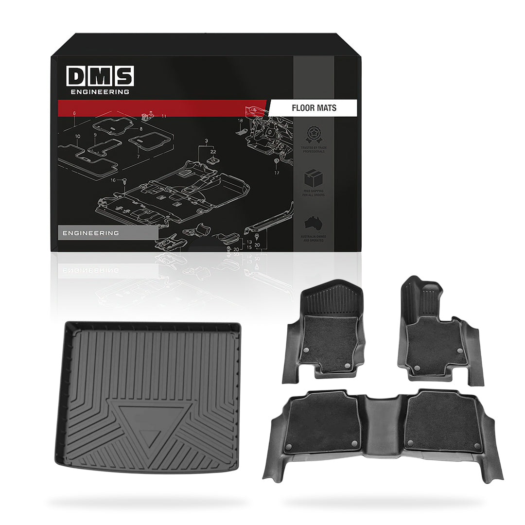 Mercedes-Benz GLE-Class V167 (2019 - 2026) Double-Layer Car Floor Mats