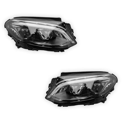Mercedes-Benz GLE-Class W166 (2015 - 2018) LED Reconditioned Genuine Headlights LH + RH