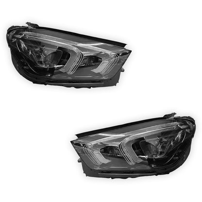 Mercedes-Benz GLE-Class W167 (2019 - 2023) LED Reconditioned Genuine Headlights LH + RH