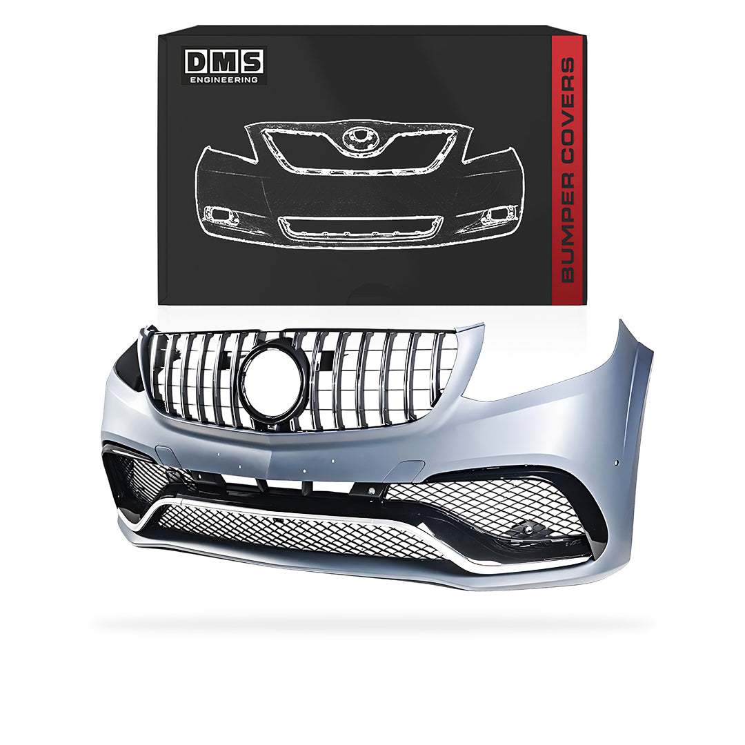 Mercedes-Benz GLS-Class X166 (2016 - 2019) AMG GLS63 Style Front Bumper Cover Kit