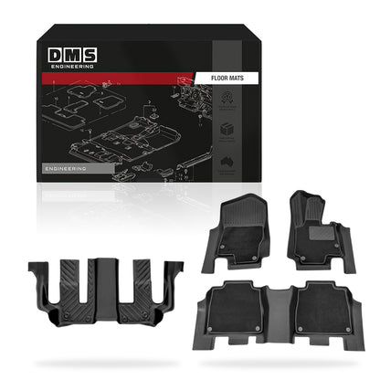 Mercedes-Benz GLS-Class X167 (2019 - 2025) Double-Layer Car Floor Mats