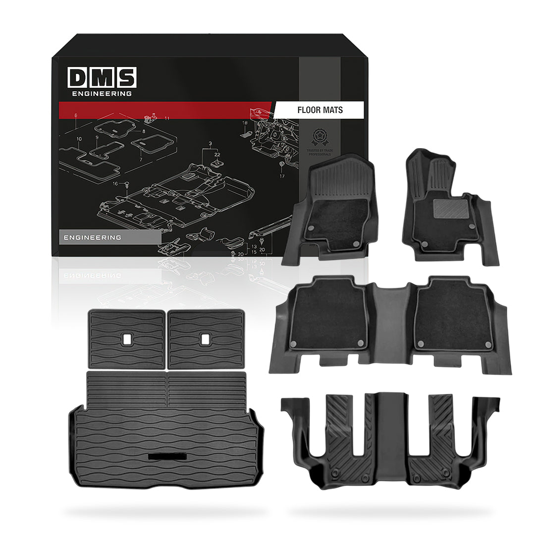 Mercedes-Benz GLS-Class X167 (2019 - 2025) Double-Layer Car Floor Mats