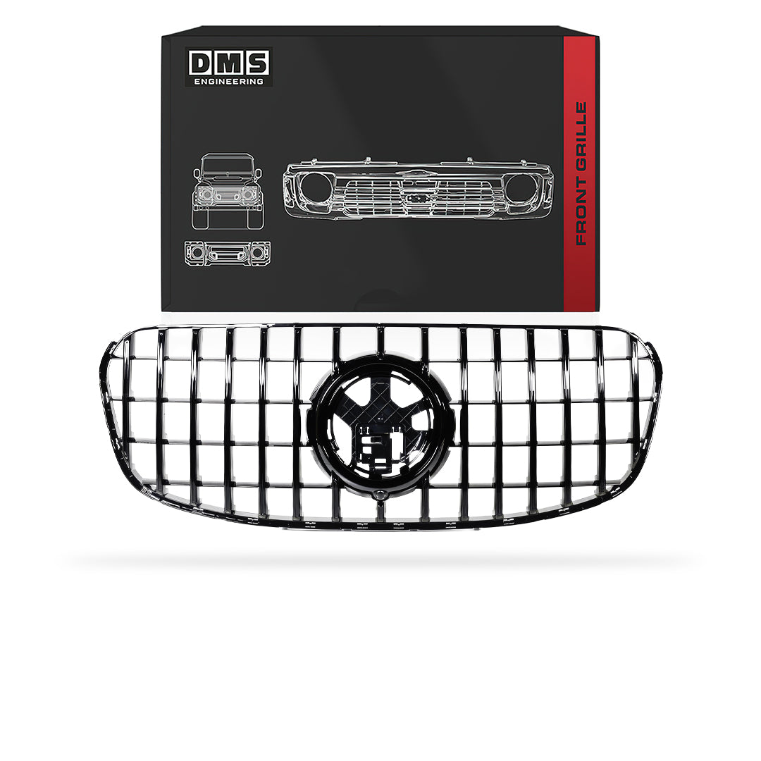 Mercedes-Benz GLS-Class X167 (2023 - 2025) Gloss Black / Chrome Black Grille