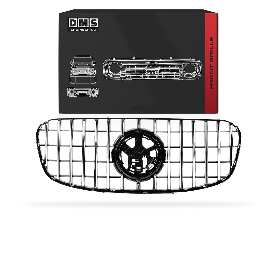 Mercedes-Benz GLS-Class X167 (2023 - 2025) Gloss Black / Chrome Black Grille