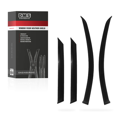 Mercedes-Benz ML-Class W164 (2005 - 2011) Front and Rear Window Visor Weather Shields