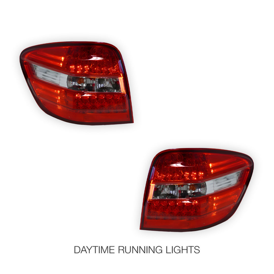 Mercedes-Benz ML-Class W164 (2006 - 2008) LED Tail Lights LH + RH