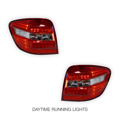 Mercedes-Benz ML-Class W164 (2006 - 2008) LED Tail Lights LH + RH