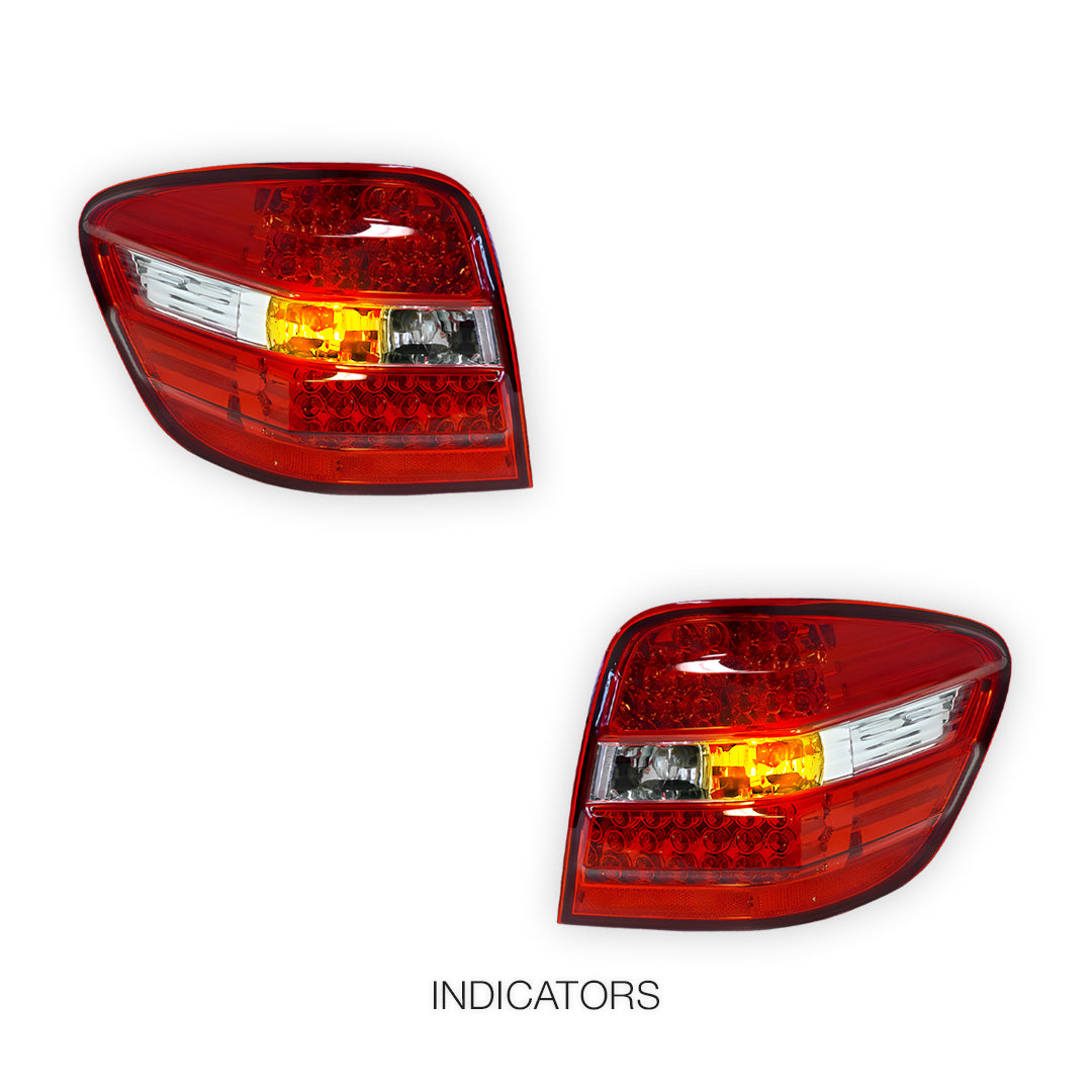 Mercedes-Benz ML-Class W164 (2006 - 2008) LED Tail Lights LH + RH