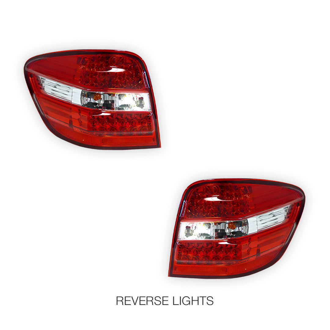 Mercedes-Benz ML-Class W164 (2006 - 2008) LED Tail Lights LH + RH