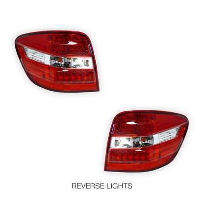 Mercedes-Benz ML-Class W164 (2006 - 2008) LED Tail Lights LH + RH