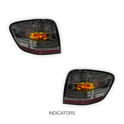 Mercedes-Benz ML-Class W164 (2006 - 2008) LED Tail Lights LH + RH