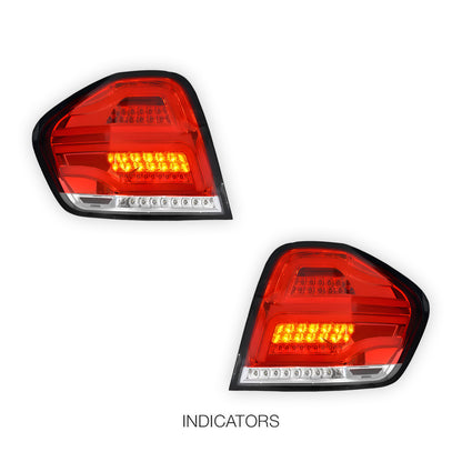 Mercedes-Benz ML-Class W164 (2009 - 2011) Full LED Tail Lights LH + RH