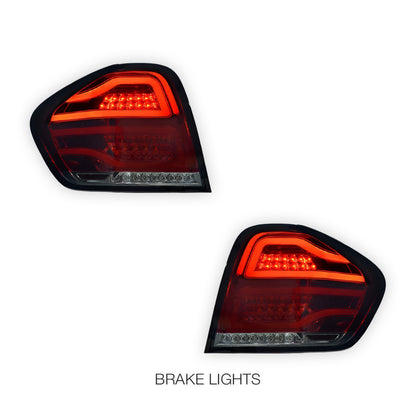 Mercedes-Benz ML-Class W164 (2009 - 2011) Full LED Tail Lights LH + RH