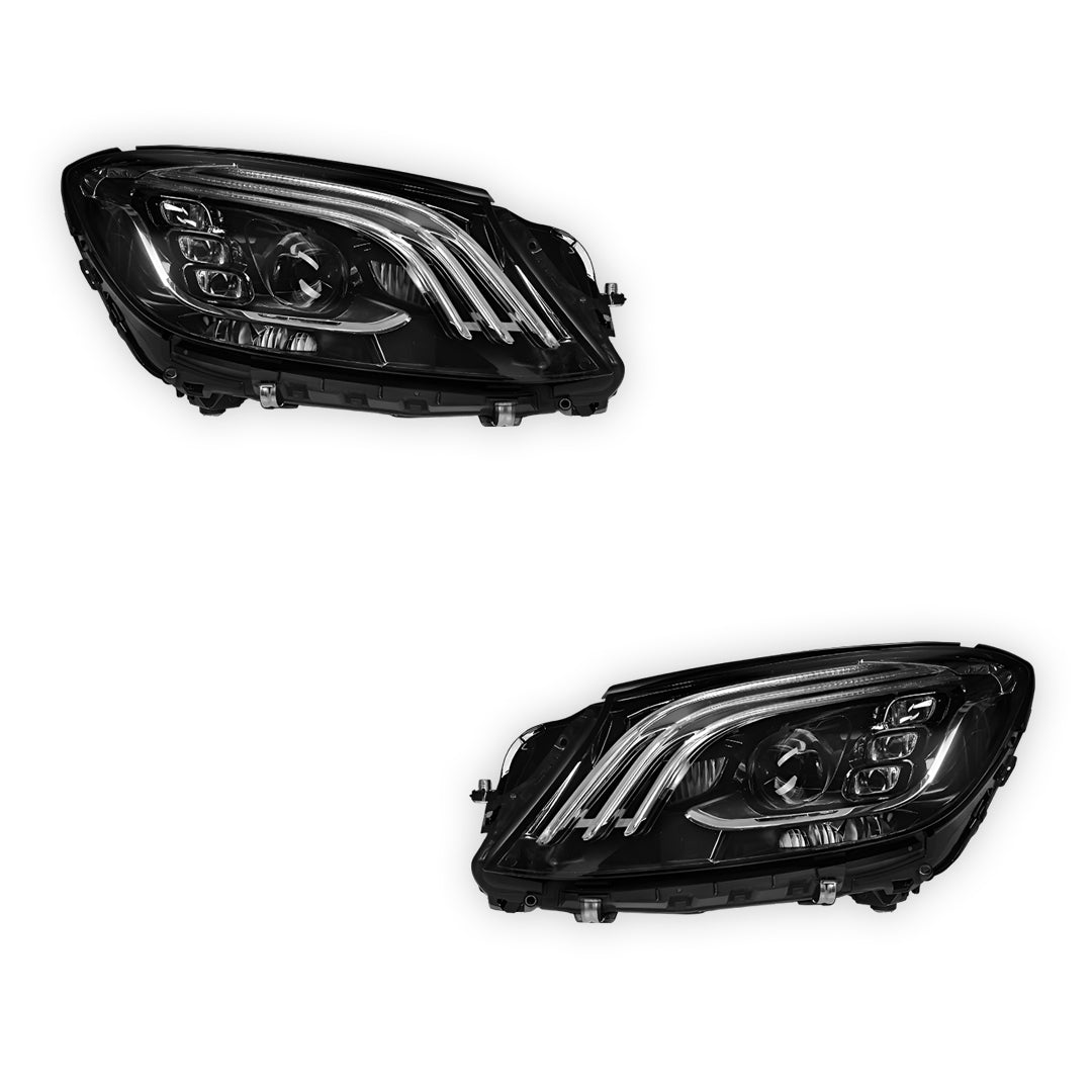 Mercedes-Benz S-Class W222 Pre update (2013 - 2017) Update S65 AMG Style Full LED Headlights LH + RH