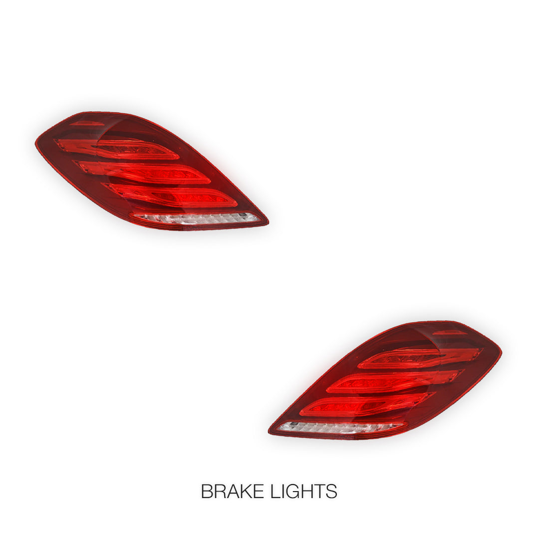 Mercedes-Benz S-Class W222 (2013 - 2017) Tail Light LH + RH